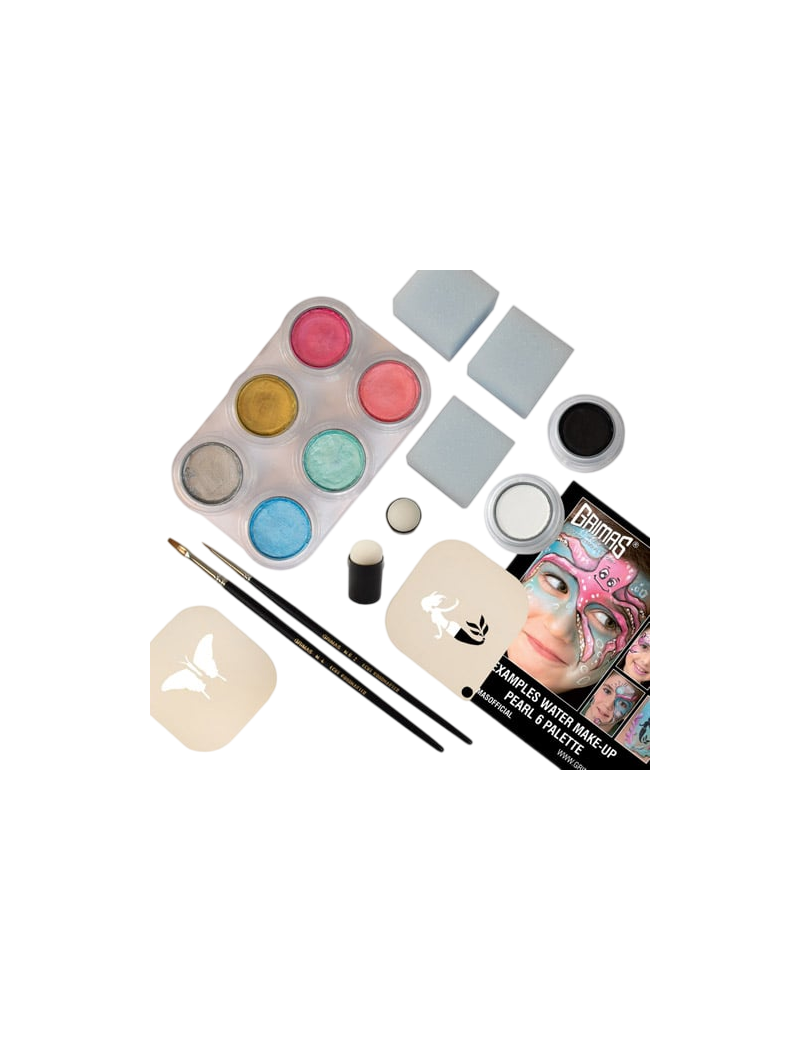 Grimas Water Make-up Pearl set