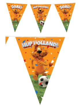 Loeki party vlaggenlijn Hup Holland Goal 10 m