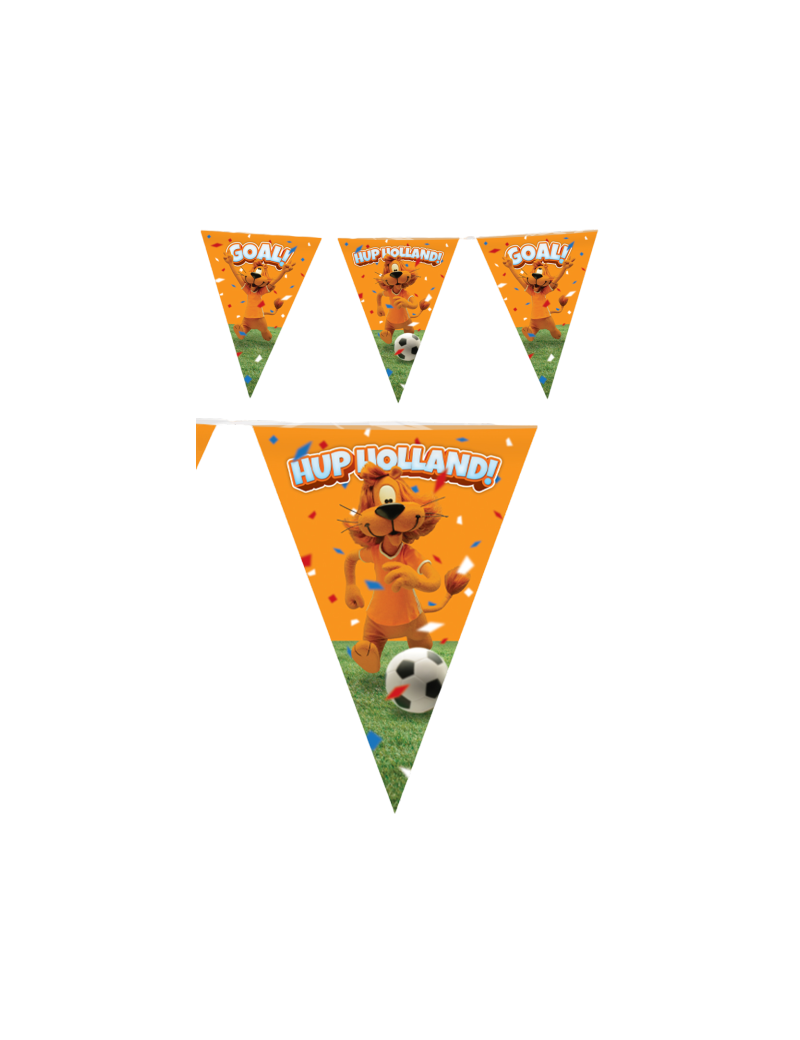 Loeki party vlaggenlijn Hup Holland Goal 10 m