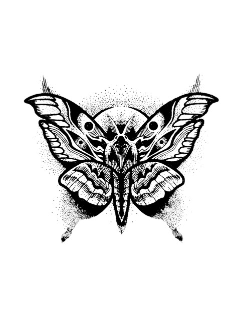 Quick Tattoo Glittersjabloon Vlinder