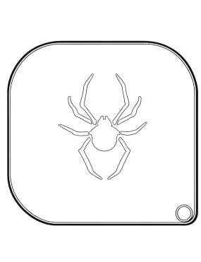Grimas Sjabloon Template Spin 104