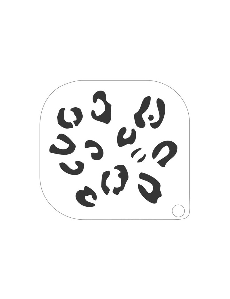 Grimas Sjabloon Template 105