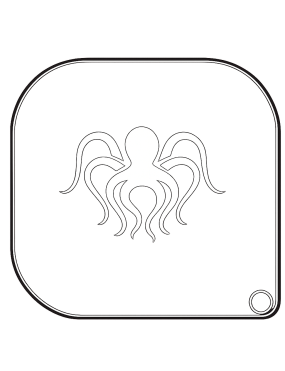 Grimas Sjabloon Template 111