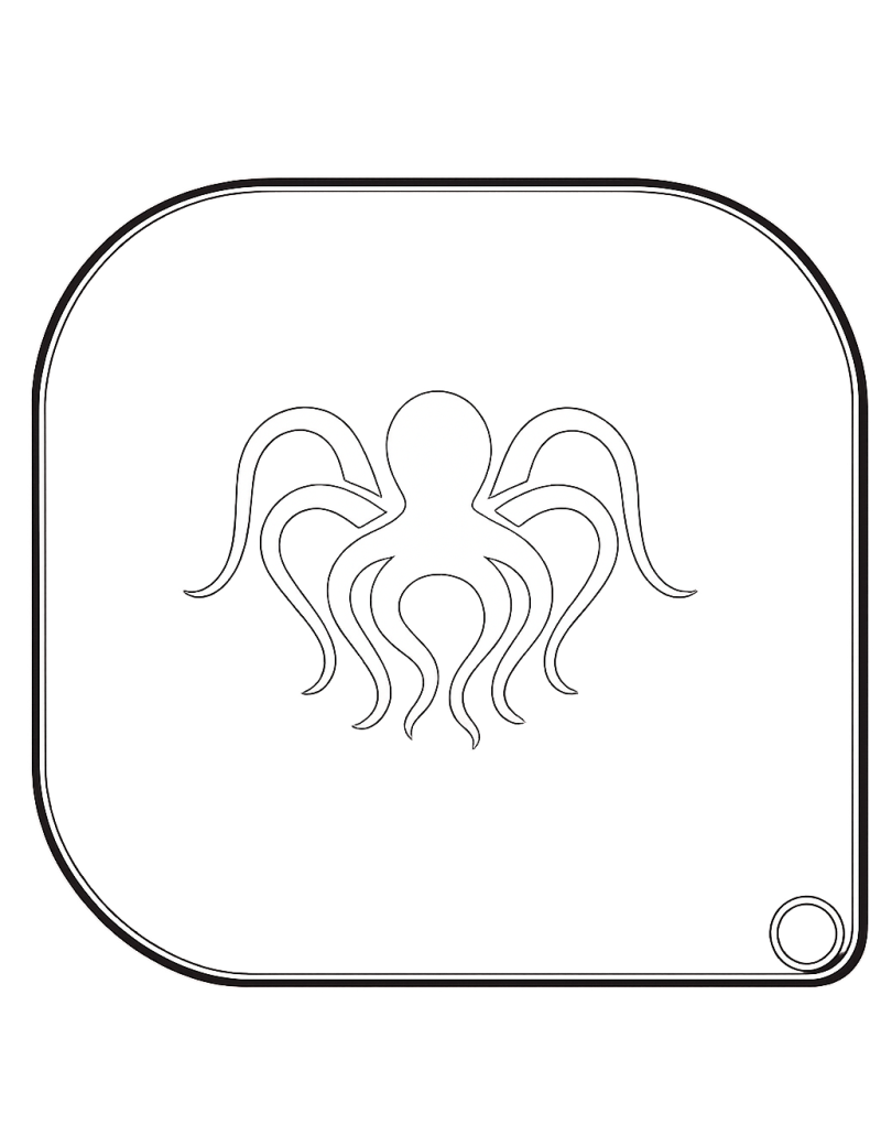 Grimas Sjabloon Template 111