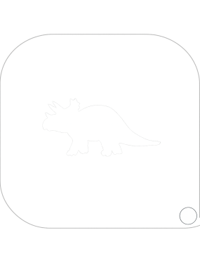 Grimas Sjabloon Template 116