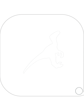 Grimas Sjabloon Template 117