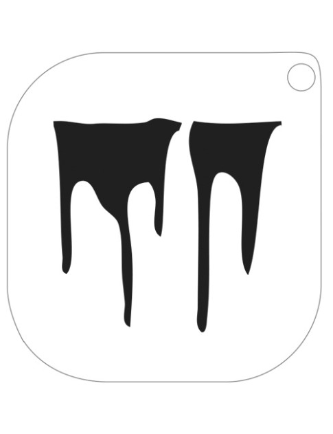 Grimas Sjabloon Template 137