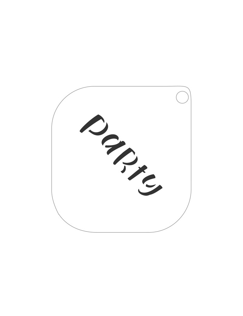 Grimas Sjabloon Template 65