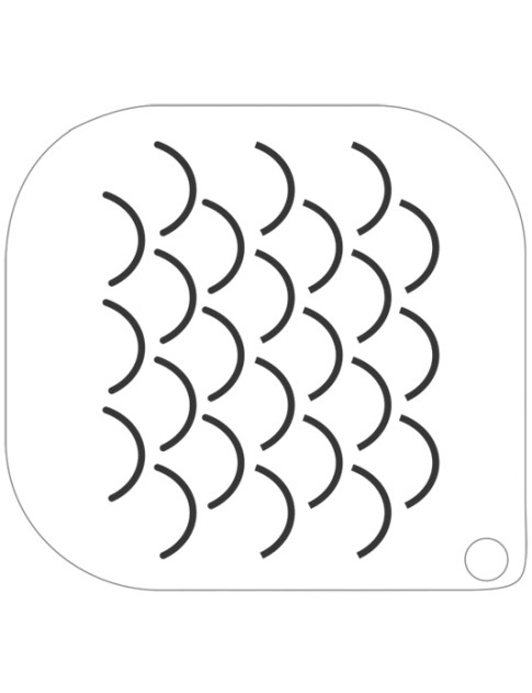 Grimas Sjabloon Template 70