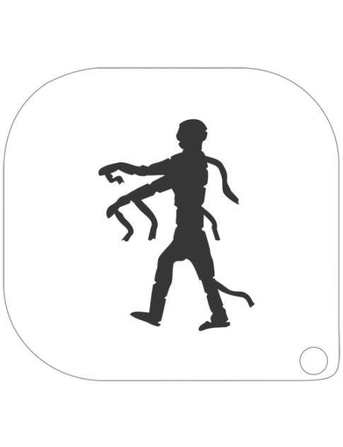 Grimas Sjabloon Template 81