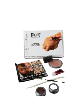 Grimas Complete Scar Wax - Set