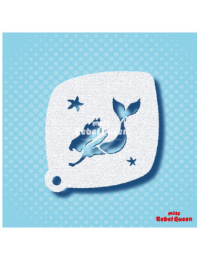 MRQ Face Paint Stencil | Deep into the Sea