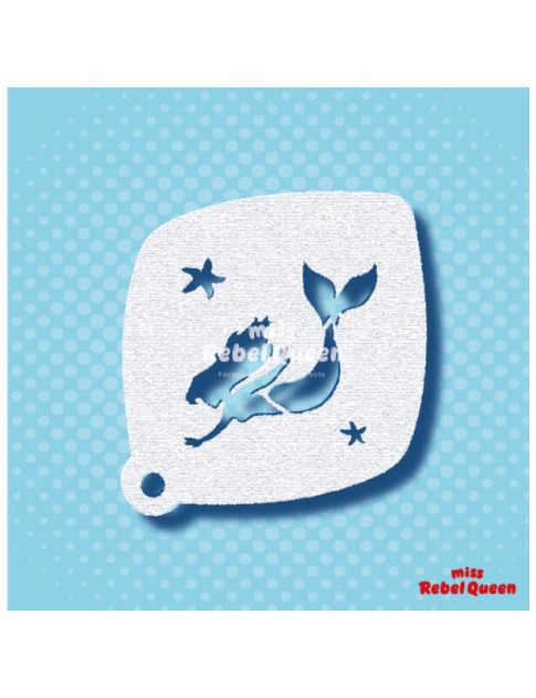 MRQ Face Paint Stencil | Deep into the Sea