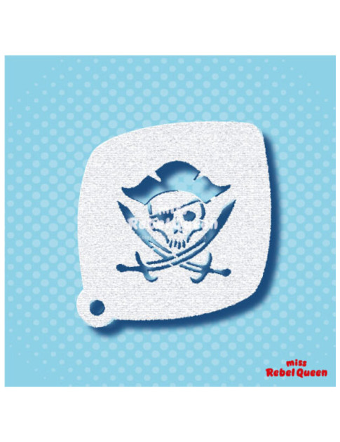 MRQ Face Paint Stencil | Pirate