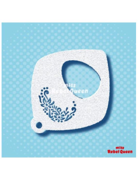 MRQ Face Paint Stencil | Paasei Swirl