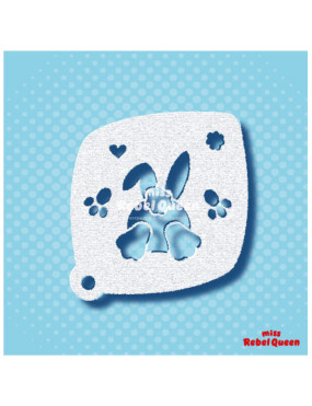 MRQ Face Paint Stencil | Bunny Butt