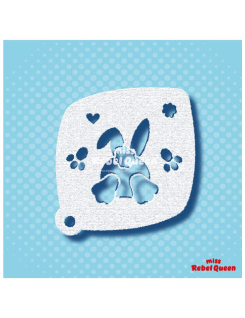 MRQ Face Paint Stencil | Bunny Butt