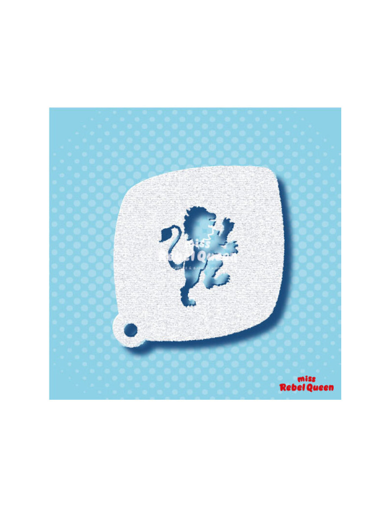 MRQ Face Paint Stencil | Lonny the Lion