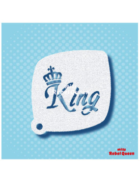 MRQ Face Paint Stencil | Good to be the King