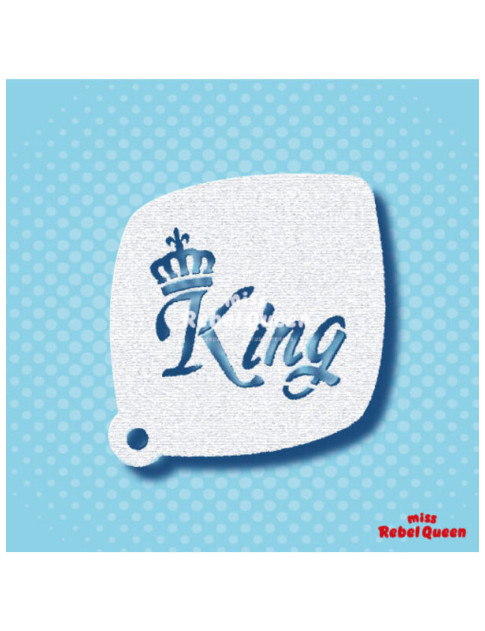 MRQ Face Paint Stencil | Good to be the King