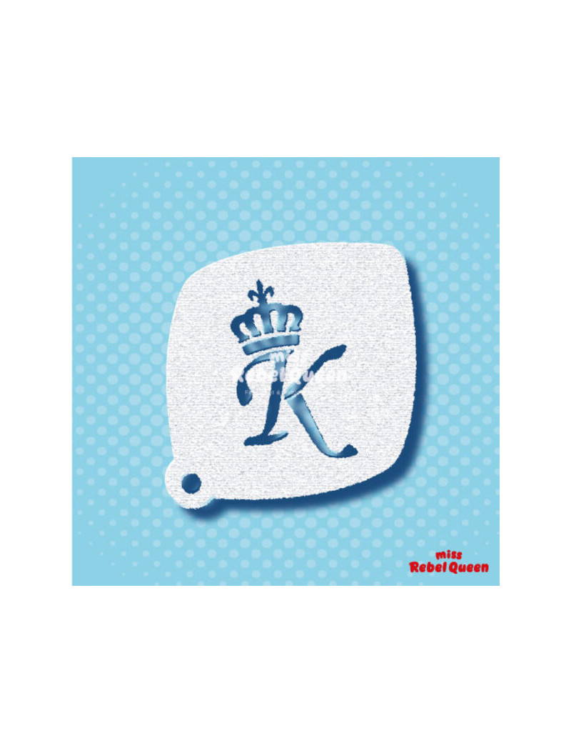MRQ Face Paint Stencil | King Tattoo