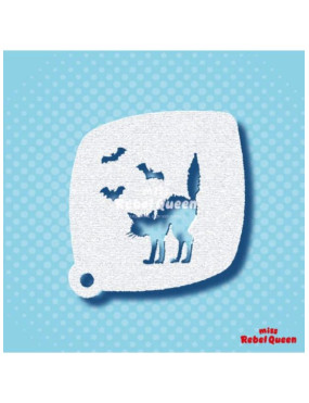 MRQ Face Paint Stencil | Scary Cat