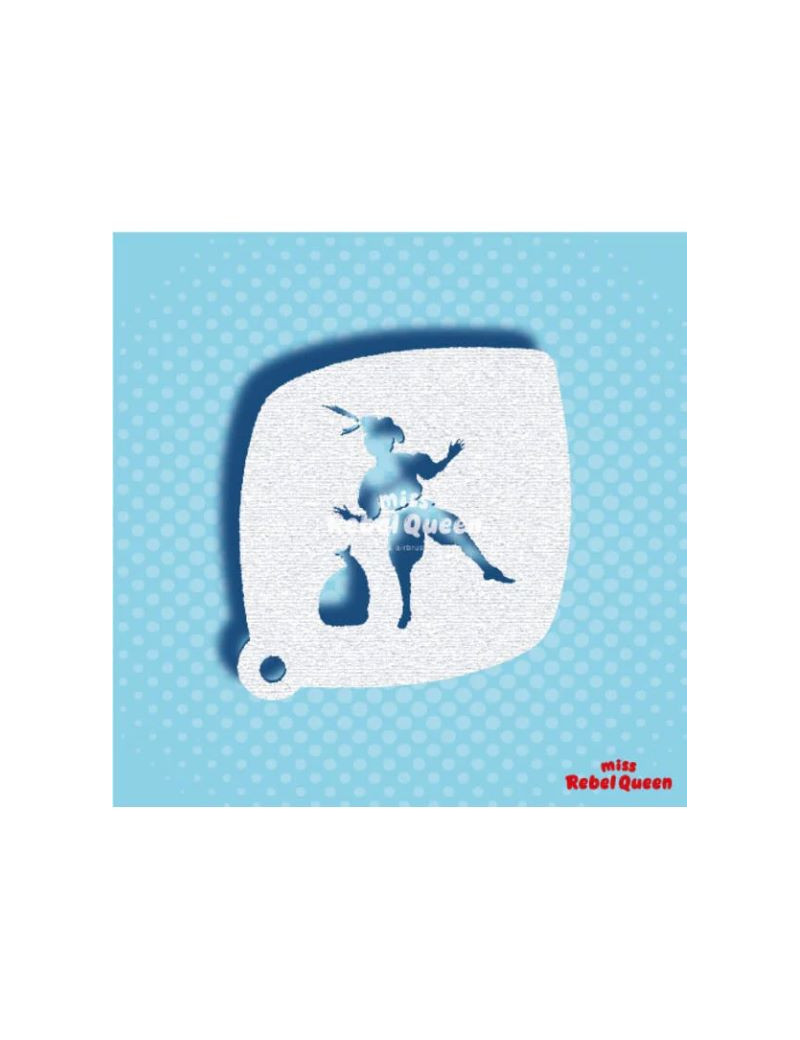 MRQ Face Paint Stencil | Dans Pietje