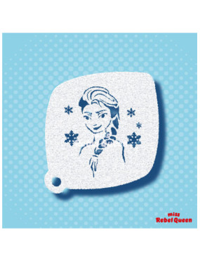 MRQ Face Paint Stencil | Queen of Snow