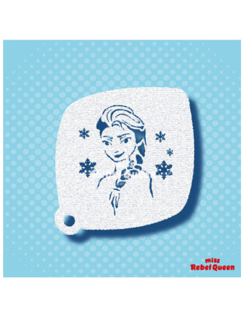 MRQ Face Paint Stencil | Queen of Snow
