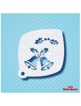 MRQ Face Paint Stencil | Christmass Bells