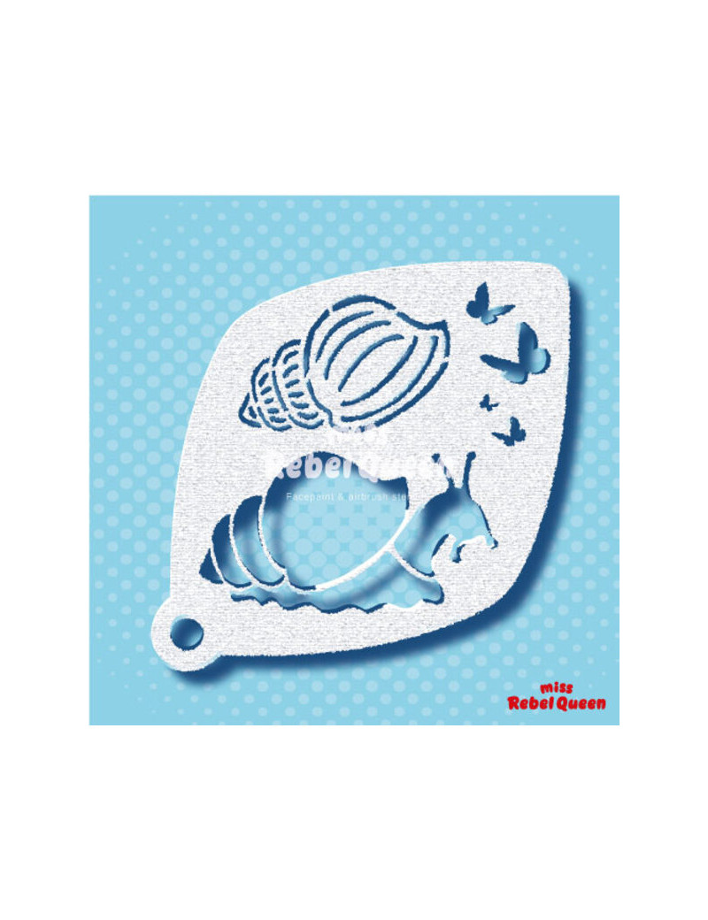 MRQ Face Paint Stencil | Snailey the Snail