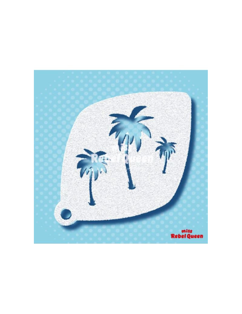 MRQ Face Paint Stencil | Palm Three