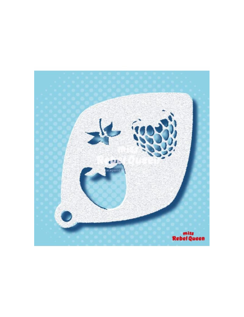 MRQ Face Paint Stencil | Sweetest Strawberry