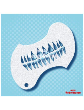 MRQ Face Paint Stencil | Show your Teeth