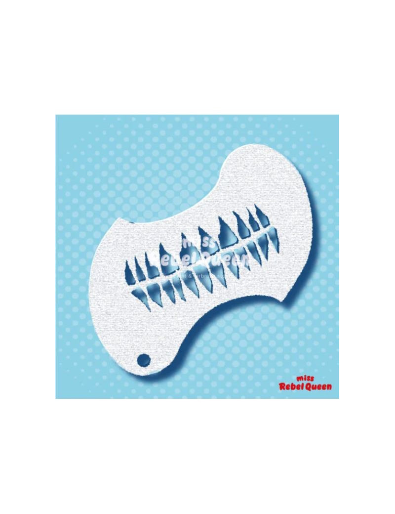 MRQ Face Paint Stencil | Show your Teeth