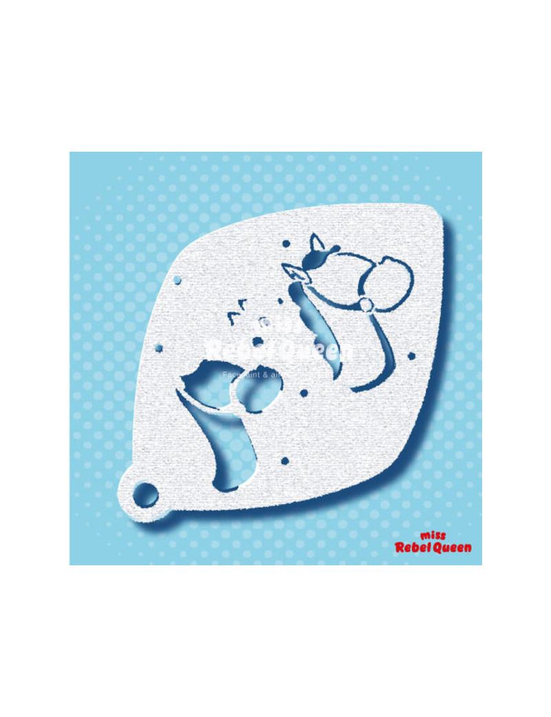 MRQ Face Paint Stencil | Oh Zo Snel
