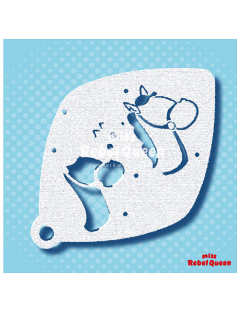 MRQ Face Paint Stencil | Oh Zo Snel