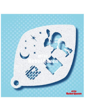 MRQ Face Paint Stencil | Schoorsteen Pietjes
