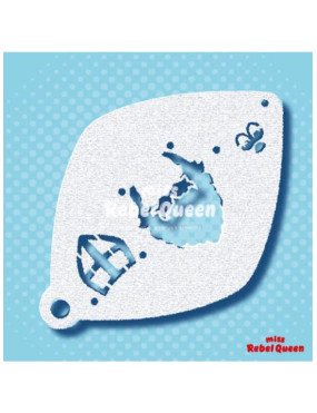 MRQ Face Paint Stencil | Sinterklaas