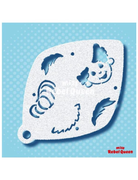 MRQ Face Paint Stencil | Pietje Pet