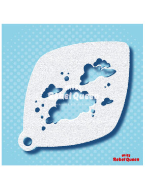 MRQ Face Paint Stencil | In the Cloud