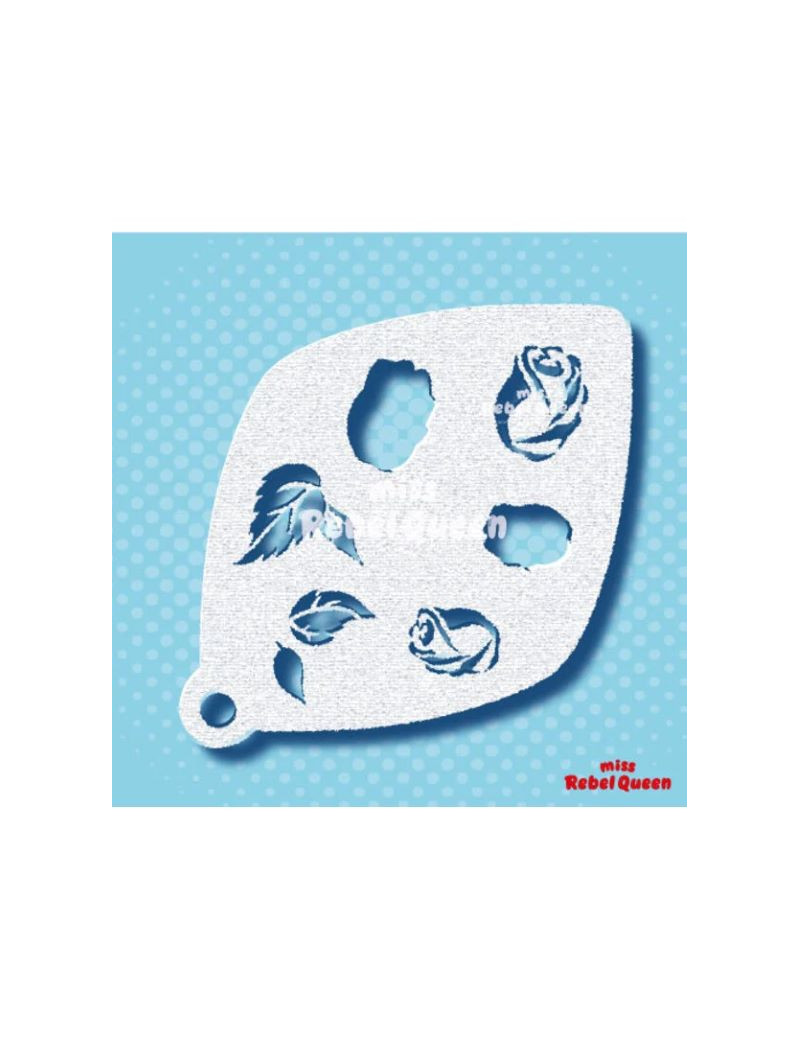 MRQ Face Paint Stencil | Oh Rose