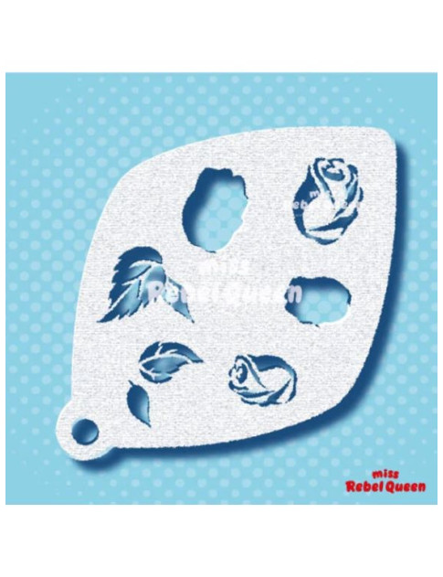 MRQ Face Paint Stencil | Oh Rose