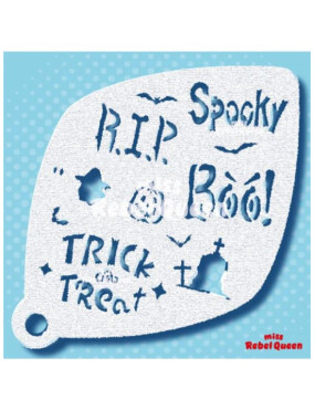 MRQ Face Paint Stencil | Halloween Special