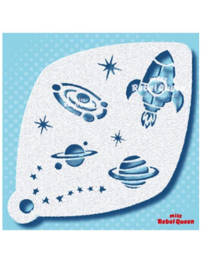 MRQ Face Paint Stencil | I need Space