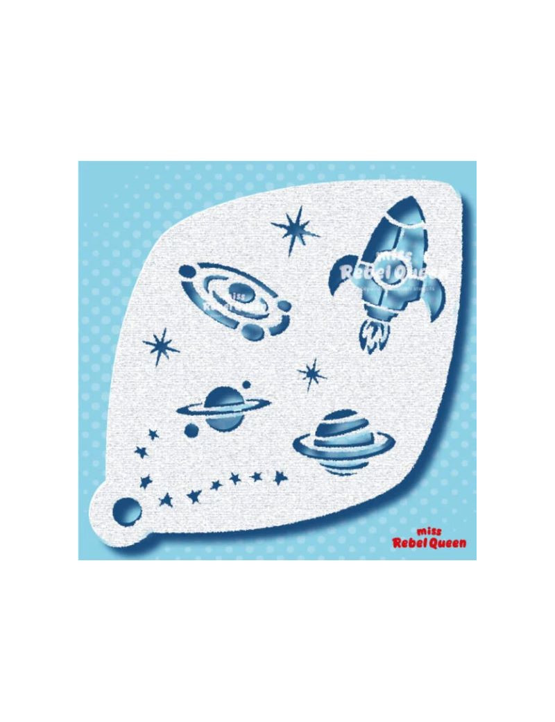 MRQ Face Paint Stencil | I need Space