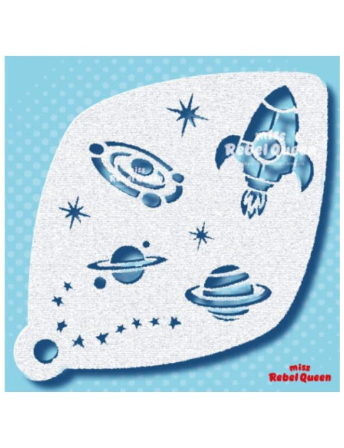 MRQ Face Paint Stencil | I need Space