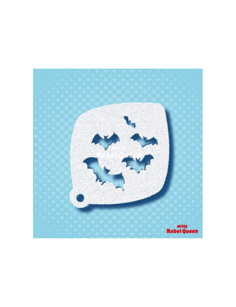 MRQ Face Paint Stencil | Vleermuizen