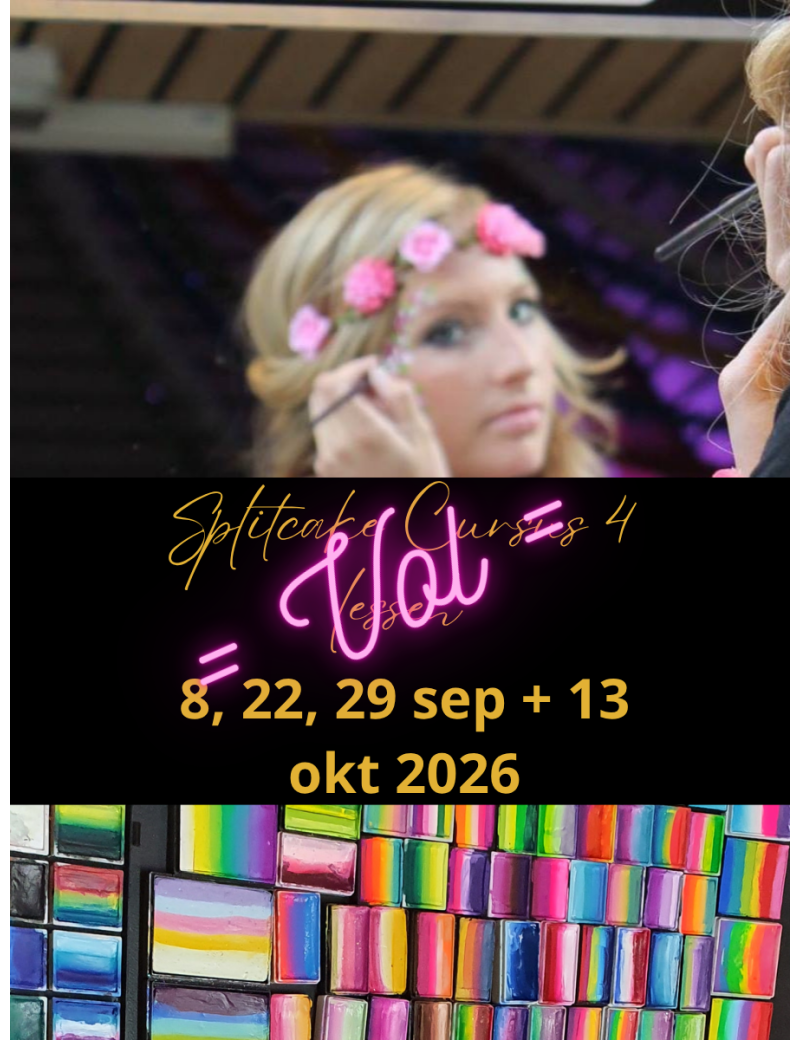Splitcake cursus | De Schminkjuf