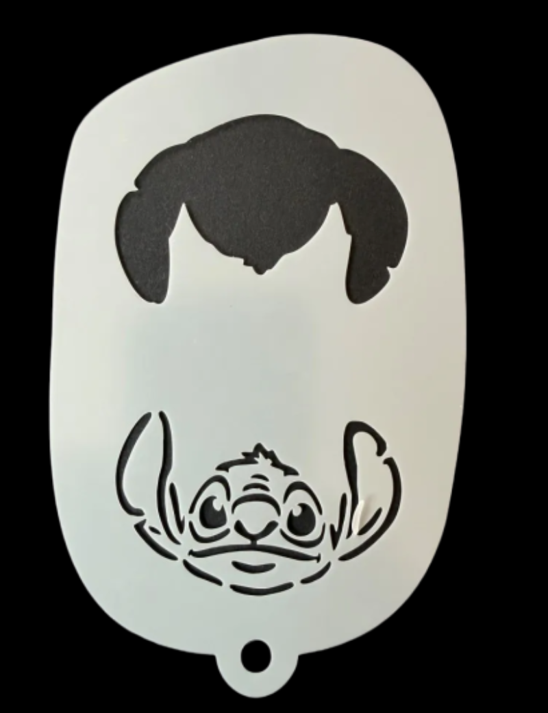 Face Paint Stencil | Stitch